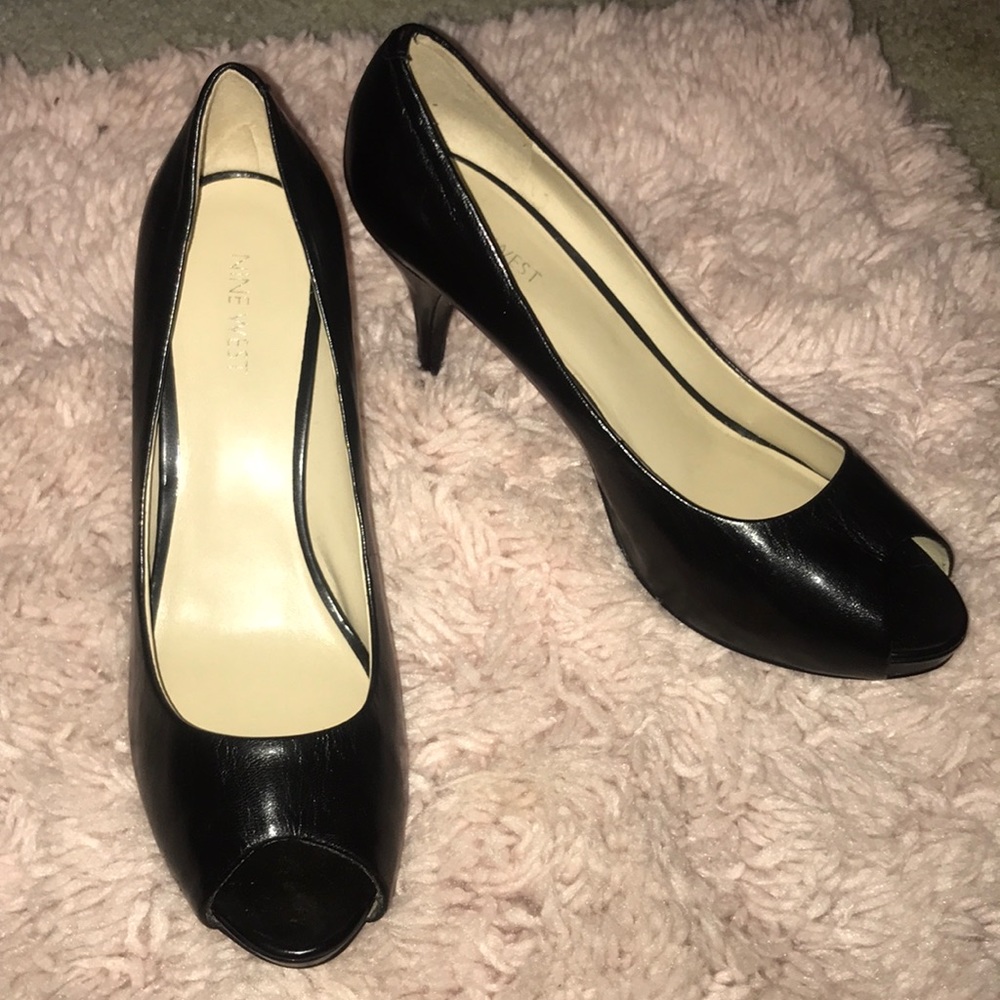 Black heels